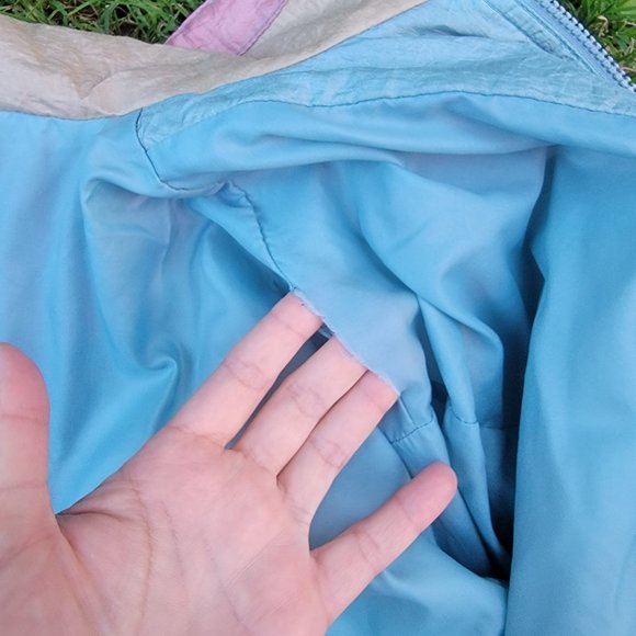 Vintage Active Stuff Windbreaker- Size Small - Picture 8 of 13